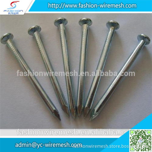black color hardened steel concrete nails